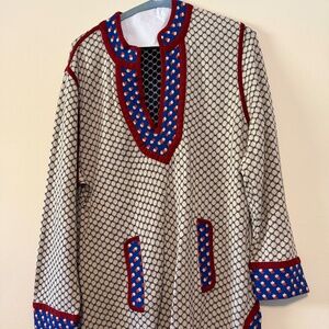 Tory Burch Cotton Tunic Sweater XL